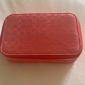 Coach jewelry holder